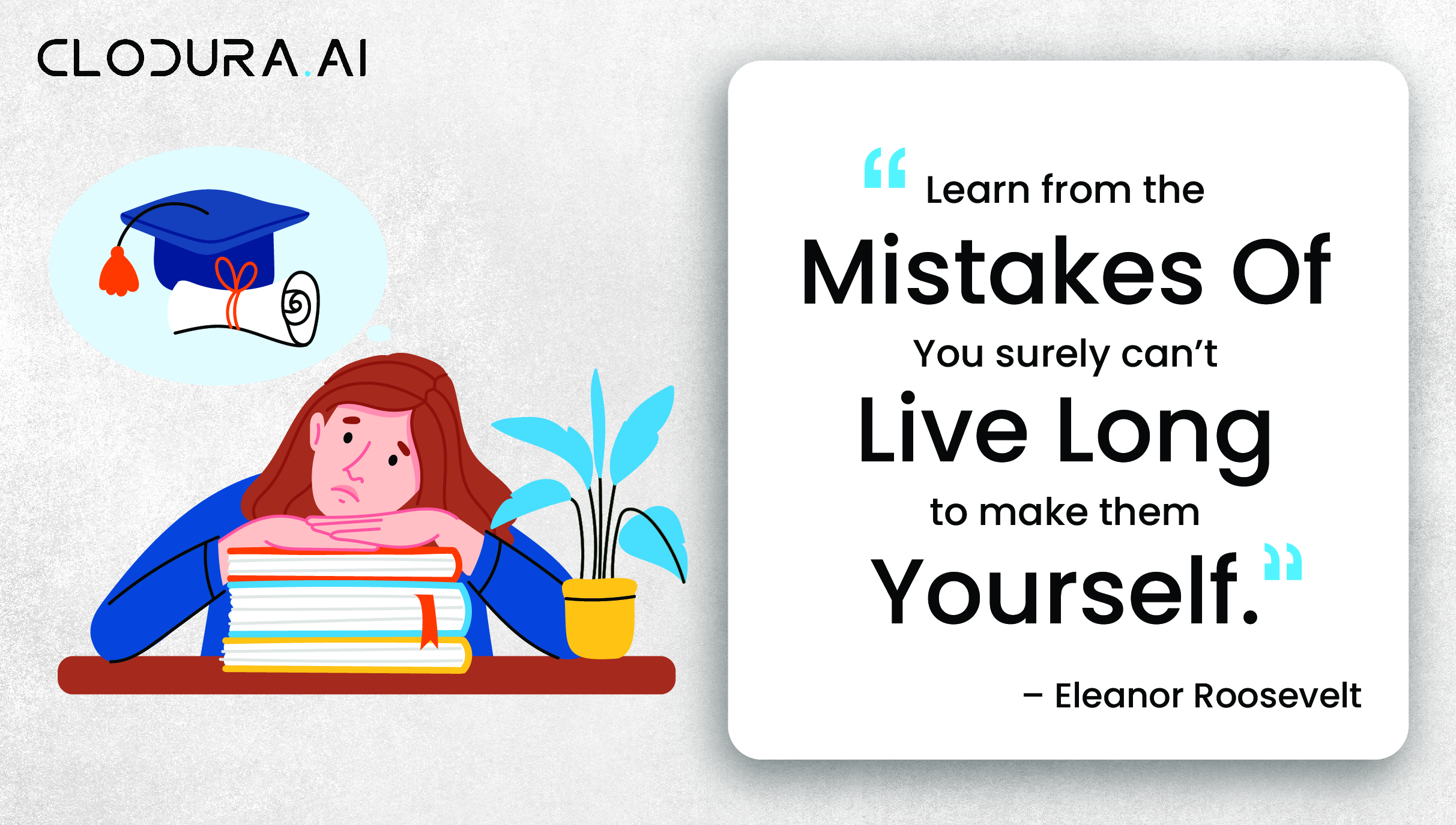 Learn from the mistakes of others. You surely can’t live long enough to make them yourself